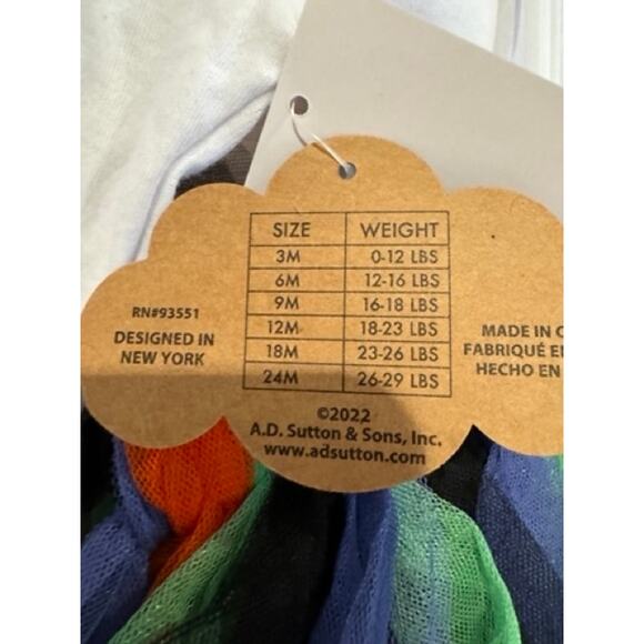 NEW Baby Girl My First Halloween Costume 3-PC Outfit Set 3 Months - Picture 8 of 8